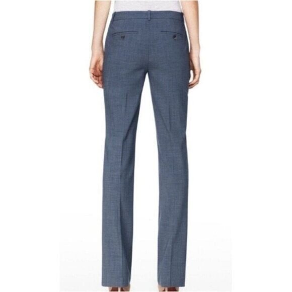 Theory Wool Blend Dress Pants Slacks Gray SZ 8 - Picture 5 of 12